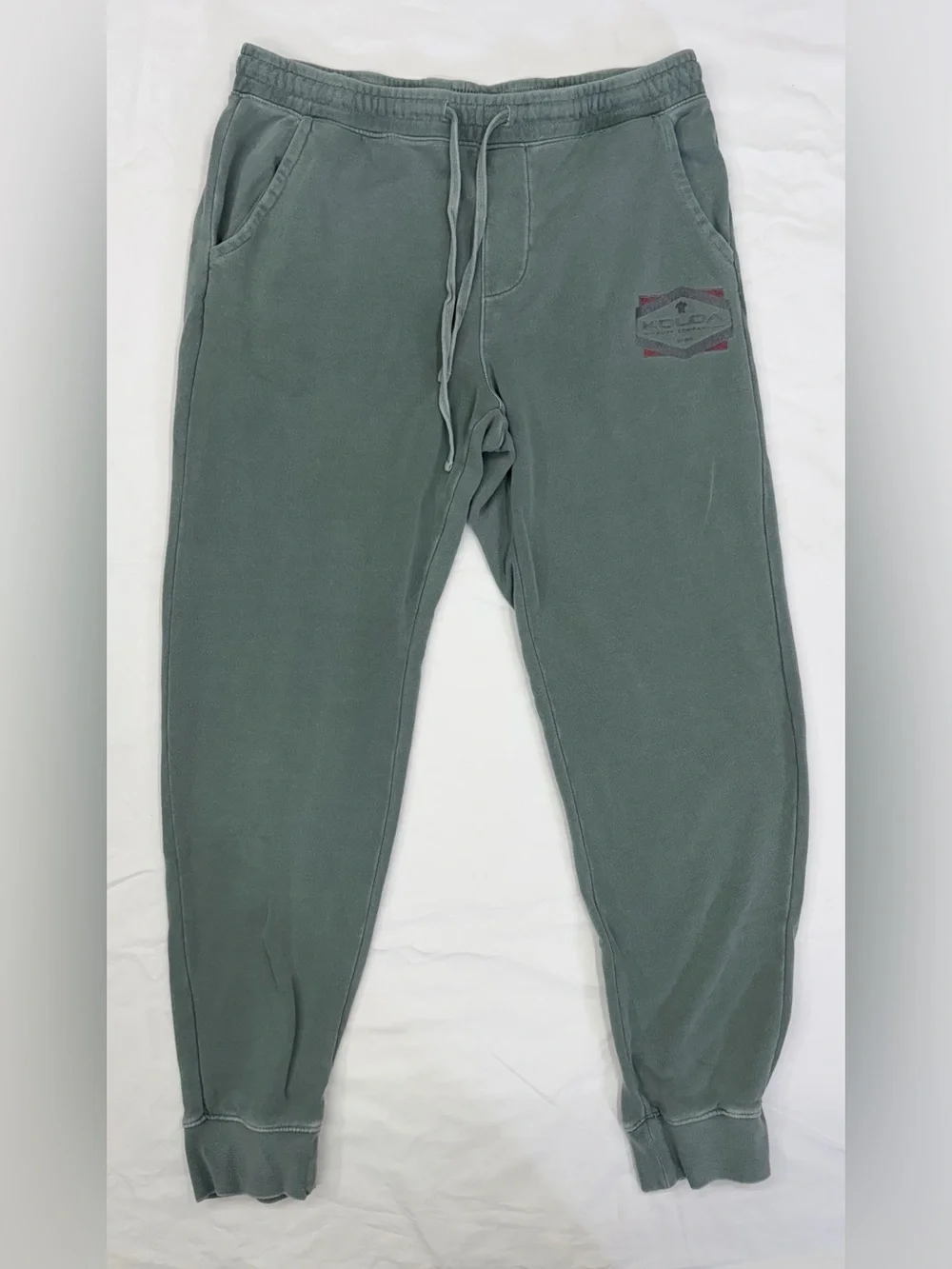 KOLOA Men's Olive Green Jogger Sweatpants